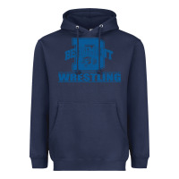 Navy beaumont wrestling Heavyweight Hoodie - Jasminsmagicworld