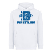 White beaumont wrestling Heavyweight Hoodie - Jasminsmagicworld