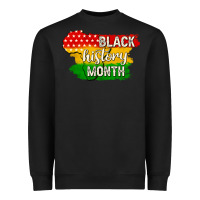 Black black history month Heavyweight Sweatshirt - texasbilliewilder