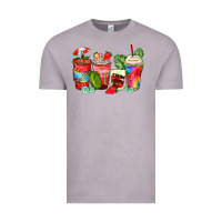 Vintage Zinc strawberry coffee cups Vintage Tee - Zillion Design Studio