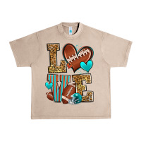 French Oak love american football Urban Heavy Tee - Zillion Design Studio