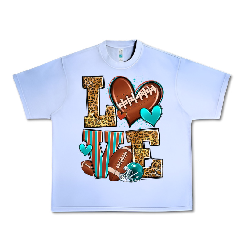 Love American Football Urban Heavy Tee by Zillion Design Studio | Teevron