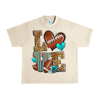 Sandshell love american football Urban Heavy Tee - Zillion Design Studio