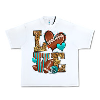 White love american football Urban Heavy Tee - Zillion Design Studio