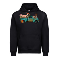 Black Farm Animals Truck Urban Hoodie - Bettercallsaul