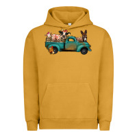Pigment Peanut Butter Farm Animals Truck Urban Hoodie - Bettercallsaul