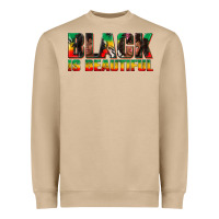 Black Is Beautiful Juneteenth Heavyweight Sweatshirt | Teevron