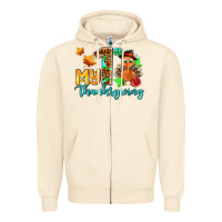 Sandshell my first thanksgiving with turkey Zipper Hoodie - AdoDesignShop