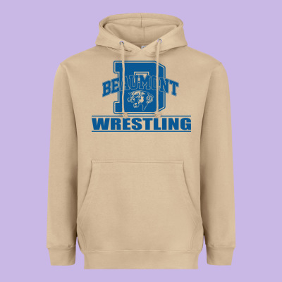 Beaumont Wrestling Heavyweight Hoodie Designed By Jasminsmagicworld