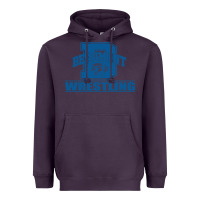 Plum Beaumont Wrestling Heavyweight Hoodie - Jasminsmagicworld