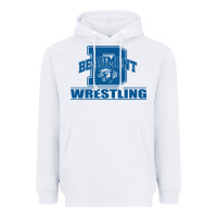 White Beaumont Wrestling Heavyweight Hoodie - Jasminsmagicworld