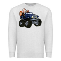Oatmeal Heather easter sports Premium Sweatshirt - MaliasSmallBusiness