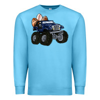 Ocean Blue easter sports Premium Sweatshirt - MaliasSmallBusiness