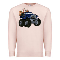 Pale Pink easter sports Premium Sweatshirt - MaliasSmallBusiness