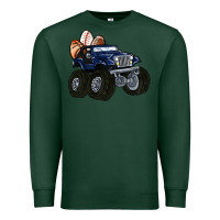 Sports Green easter sports Premium Sweatshirt - MaliasSmallBusiness