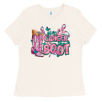 Bone give the cancer boot Ladies Tee - AdoDesignShop