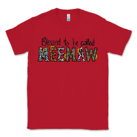 Red blessed meemaw Classic Tee - CowhideDigitalArt