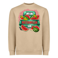 Mushroom watermelon truck Heavyweight Sweatshirt - Zillion Design Studio