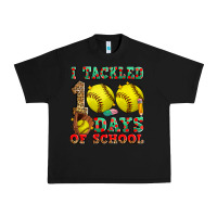 Black i tackled 100 days of school softball Urban Heavy Tee - Zillion Design Studio