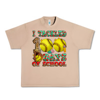 Burro i tackled 100 days of school softball Urban Heavy Tee - Zillion Design Studio