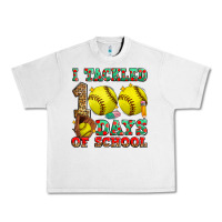 Lunar Rock i tackled 100 days of school softball Urban Heavy Tee - Zillion Design Studio