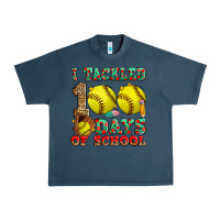 Midnight Navy i tackled 100 days of school softball Urban Heavy Tee - Zillion Design Studio