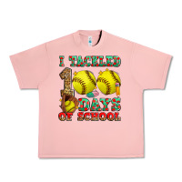 Salmon i tackled 100 days of school softball Urban Heavy Tee - Zillion Design Studio
