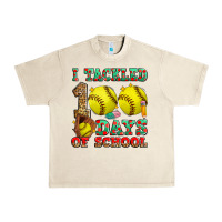 Sandshell i tackled 100 days of school softball Urban Heavy Tee - Zillion Design Studio