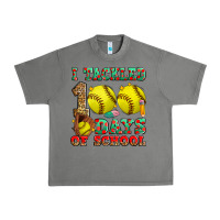 Tornado i tackled 100 days of school softball Urban Heavy Tee - Zillion Design Studio