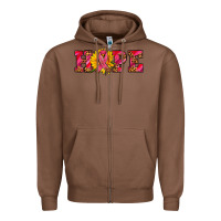 Chestnut hope sunflower and ribbon Zipper Hoodie - AdoDesignShop