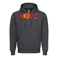 Smoke hope sunflower and ribbon Zipper Hoodie - AdoDesignShop