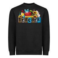 Black teacher Heavyweight Sweatshirt - Zillion Design Studio