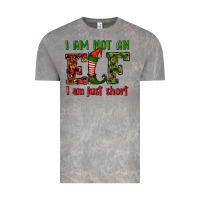 Cloud Rock i am not an elf i am just short christmas Vintage Tee - RanaPortraitStore