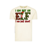 Vintage Arctic i am not an elf i am just short christmas Vintage Tee - RanaPortraitStore