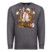 Charcoal Heather easter basket sports Premium Sweatshirt - MaliasSmallBusiness