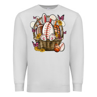 Dove Grey easter basket sports Premium Sweatshirt - MaliasSmallBusiness