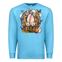 Ocean Blue easter basket sports Premium Sweatshirt - MaliasSmallBusiness