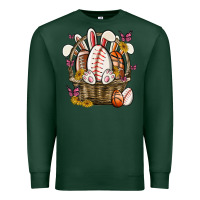 Sports Green easter basket sports Premium Sweatshirt - MaliasSmallBusiness