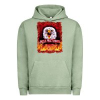 Pigment Oil Green Eagle Fang Karate Urban Hoodie - Bettercallsaul