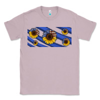 Lilac american flag sunflowers 16oz libbey cup Classic Tee - HRA Design Shop