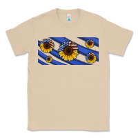 Mushroom american flag sunflowers 16oz libbey cup Classic Tee - HRA Design Shop
