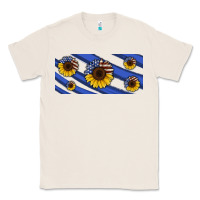 American Flag Sunflowers 16oz Libbey Cup Classic Tee | Teevron