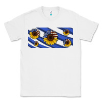 White american flag sunflowers 16oz libbey cup Classic Tee - HRA Design Shop