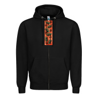 Black dinosaur ankylosaurus pen wrap Zipper Hoodie - Artiststas