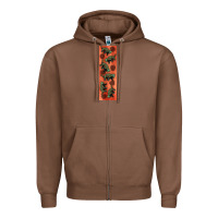 Chestnut dinosaur ankylosaurus pen wrap Zipper Hoodie - Artiststas