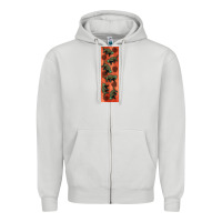 Dove Grey dinosaur ankylosaurus pen wrap Zipper Hoodie - Artiststas