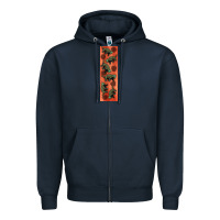 Navy dinosaur ankylosaurus pen wrap Zipper Hoodie - Artiststas