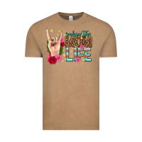 Vintage Coffee rockin the mom life mothers day Vintage Tee - texasbilliewilder