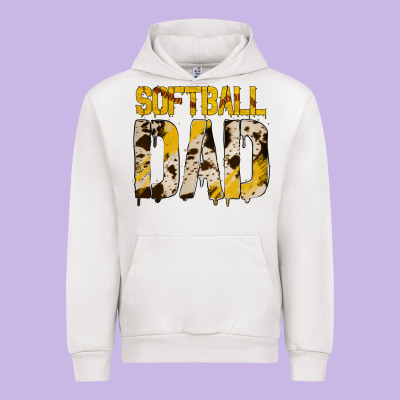 Softball Dad Urban Hoodie Designed By Bettercallsaul