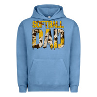 Pigment Pebble Blue Softball Dad Urban Hoodie - Bettercallsaul
